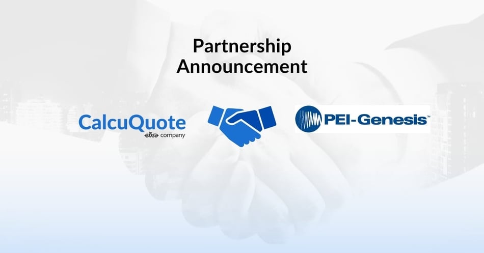 CalcuQuote Now Integrated with PEI-Genesis